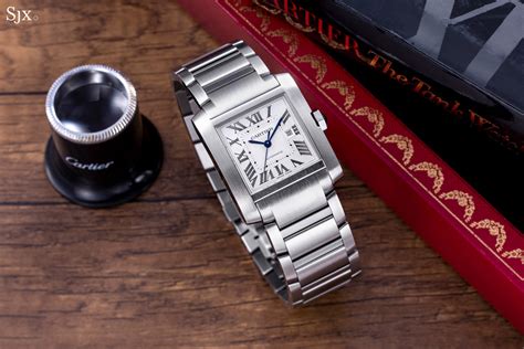 cartier tank francaise small vs medium|cartier tank francaise large automatic.